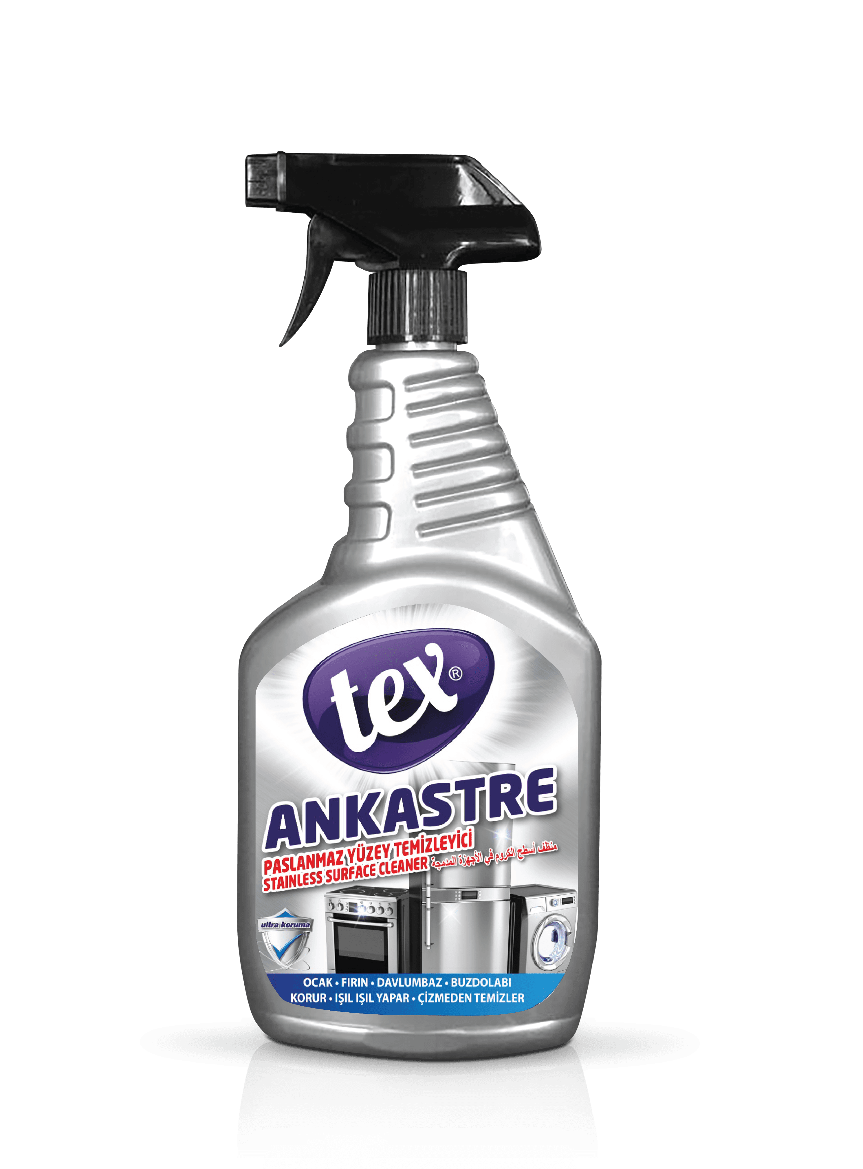 Tex Ankastre Paslanmaz Yüzey Temizleyici 750 ml